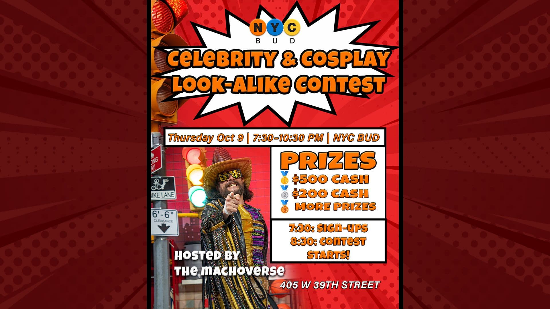 Celebrity & Cosplay Look-Alike Contest 
